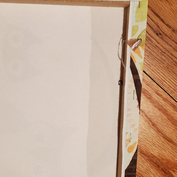 Owl Wall Art Canvas Print -Cute Whimsical Child's Room /Anywhere - 16.5 X 16.5" - Picture 8 of 12